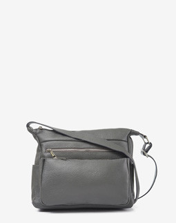 Сумка через плече (крос-боді) середня Regina Notte Dark grey