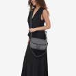 Сумка через плечо (кросс-боди) средняя Regina Notte Dark grey 4