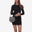 Сумка через плечо (кросс-боди) маленькая Regina Notte Dark grey 4
