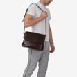 Сумка через плече (крос-боді) середня InBag Brown 5