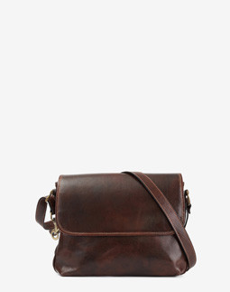 Сумка через плече (крос-боді) середня InBag Brown