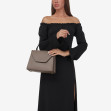 Сумка через плече (крос-боді) середня Regina Notte Dark taupe 4