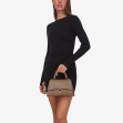 Сумка через плече (крос-боді) маленька Regina Notte Dark taupe 4