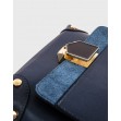 Сумка средняя InBag Blue metallic 4