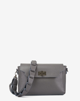 Сумка через плече (крос-боді) середня Regina Notte Dark grey