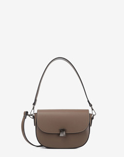 Сумка через плече (крос-боді) маленька Regina Notte Dark taupe