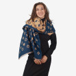 Шарф женский Regina Notte W-100 Dark blue 3