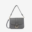 Сумка через плечо (кросс-боди) маленькая Regina Notte Dark grey 1