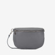 Поясна сумка (Сумка-банан) маленька Regina Notte Dark grey 1