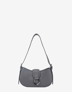 Сумка-багет середній Regina Notte Dark grey