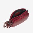 Сумка через плече (крос-боді) маленька Regina Notte Dark red 3