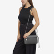 Сумка через плече (крос-боді) маленька Regina Notte Dark grey 4