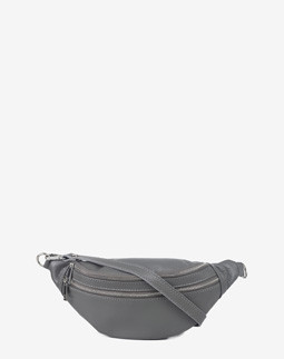 Поясна сумка (Сумка-банан) середня Regina Notte Dark grey