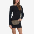 Сумка через плече (крос-боді) маленька Regina Notte Dark taupe 4