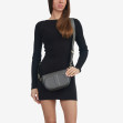 Сумка через плече (крос-боді) маленька Regina Notte Dark grey 4