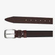 Ремень 35 мм InBag Dark Brown (120 см) 3