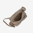 Сумка через плече (крос-боді) маленька Regina Notte Light taupe 3