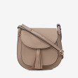 Сумка через плече (крос-боді) маленька Regina Notte Light taupe 1