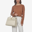Сумка через плечо (кросс-боди) средняя Regina Notte Beige 4