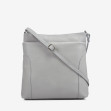 Сумка через плече (крос-боді) середня Regina Notte Light-grey 1