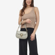 Сумка через плече (крос-боді) маленька Regina Notte Light-grey 4