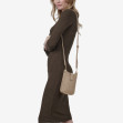 Сумка через плече (крос-боді) маленька Regina Notte Light taupe 4