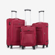 Чемодан на колесах 3 в 1 7221 ORMI Red 1