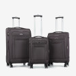 Чемодан на колесах 3 в 1 7221 ORMI Dark grey 1