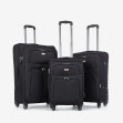 Валіза на колесах 3 в 1 2141 ORMI Black 1