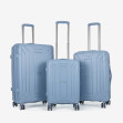 Валіза на колесах 3 в 1 PP8801 ORMI Blue 1