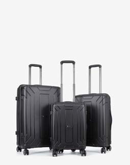 Валіза на колесах 3 в 1 PP8801 ORMI Black