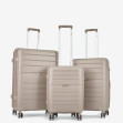 Валіза на колесах 3 в 1 PP8808 ORMI Taupe 1
