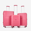 Валіза на колесах 3 в 1 PP8808 ORMI Fuchsia 1