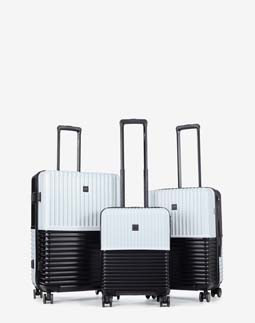 Чемодан на колесах 3 в 1 1228 ORMI Black&White