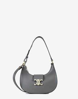 Сумка-багет середній Regina Notte Dark grey