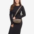Сумка через плече (крос-боді) маленька Regina Notte Dark taupe 4