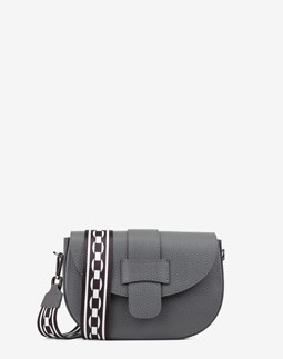 Сумка через плече (крос-боді) середня Regina Notte Dark grey