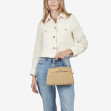 Сумка через плече (крос-боді) маленька Regina Notte Light taupe 4