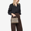 Сумка через плече (крос-боді) маленька Regina Notte Dark taupe 4