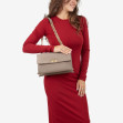 Сумка через плече (крос-боді) середня Regina Notte Dark taupe 2