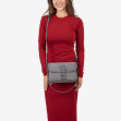 Сумка через плече (крос-боді) середня Regina Notte Dark grey 4