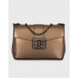 Сумка маленькая InBag Taupe metallic 1