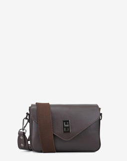 Сумка через плече (крос-боді) середня Regina Notte Chocolate