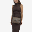 Сумка через плече (крос-боді) маленька Regina Notte Dark taupe 4
