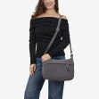 Сумка через плече (крос-боді) середня Regina Notte Dark grey 4
