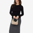 Сумка через плече (крос-боді) маленька Regina Notte Light taupe 4