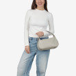 Сумка через плечо (кросс-боди) средняя Regina Notte Light-grey 4