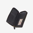 Гаманець дві блискавки Hill Burry Black 3