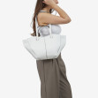 Шоппер большой Regina Notte White 5