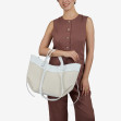 Шоппер большой Regina Notte White 4